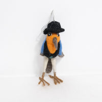 Handmade Felted Animal Ornaments