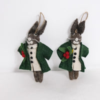 Handmade Felted Animal Ornaments
