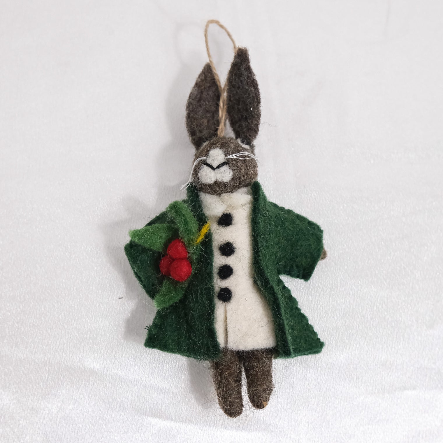 Handmade Felted Animal Ornaments