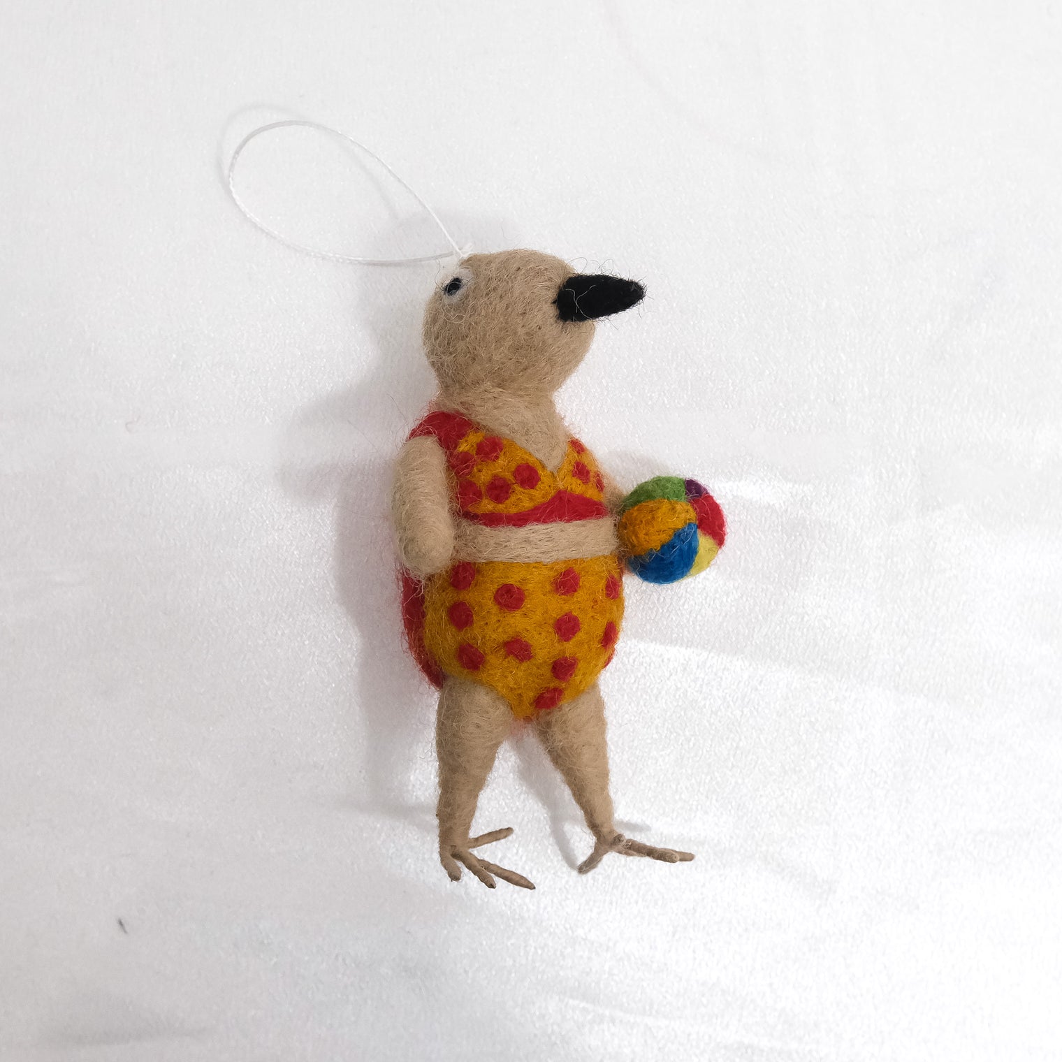 Handmade Felted Animal Ornaments