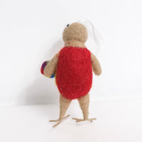 Handmade Felted Animal Ornaments