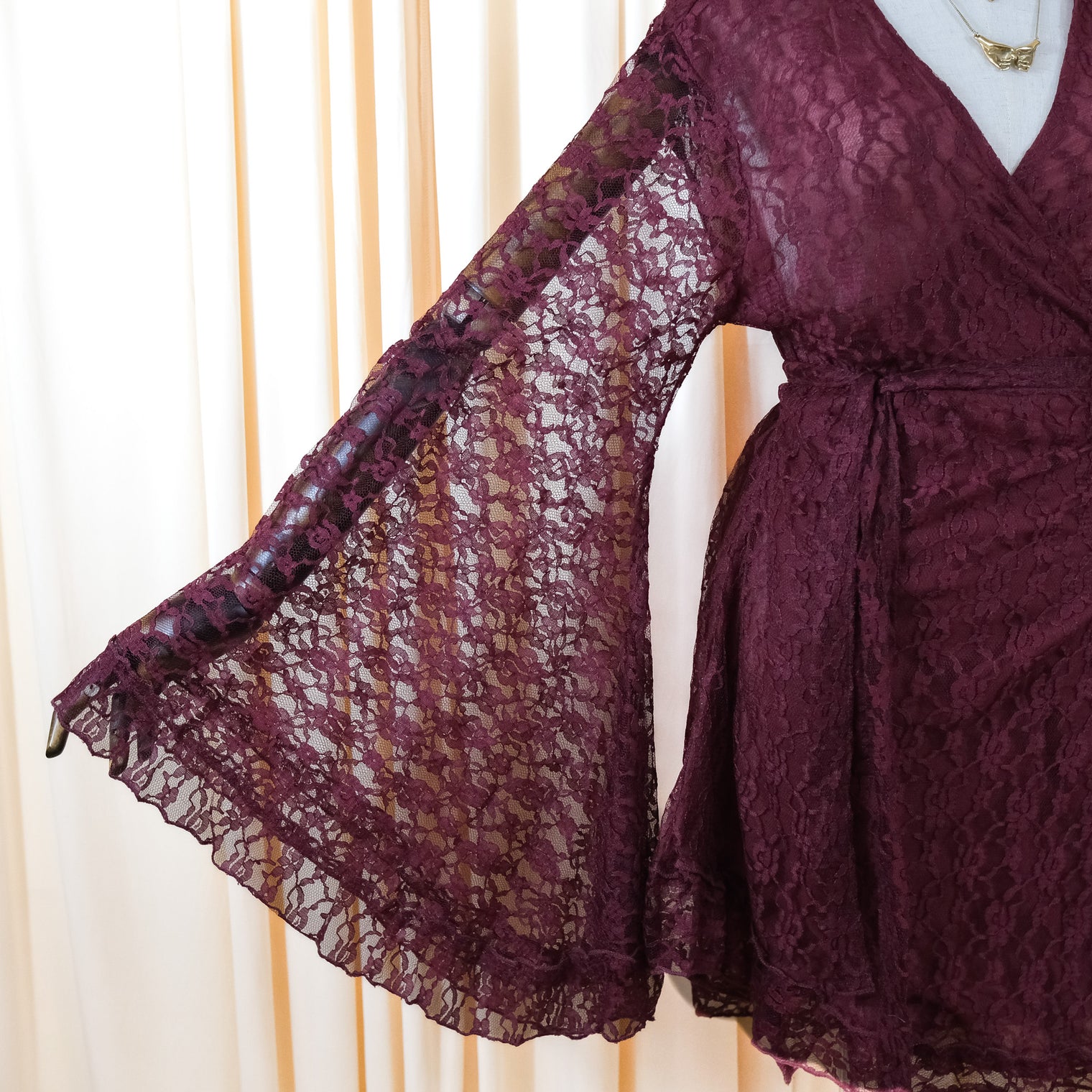 Twilight Faerie Lace  Wrap Dress