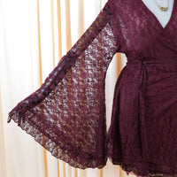 Twilight Faerie Lace  Wrap Dress