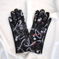 Embroidered Winter Gloves with Fleece Lining