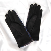 Embroidered Winter Gloves with Fleece Lining