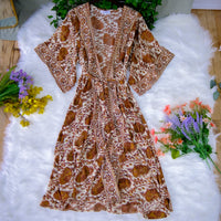 Bohemian Style Long Kimono