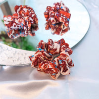 Boho Floral Scrunchies