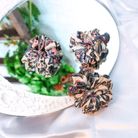 Boho Floral Scrunchies