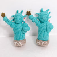 Handmade Felt Statue of Liberty Ornament