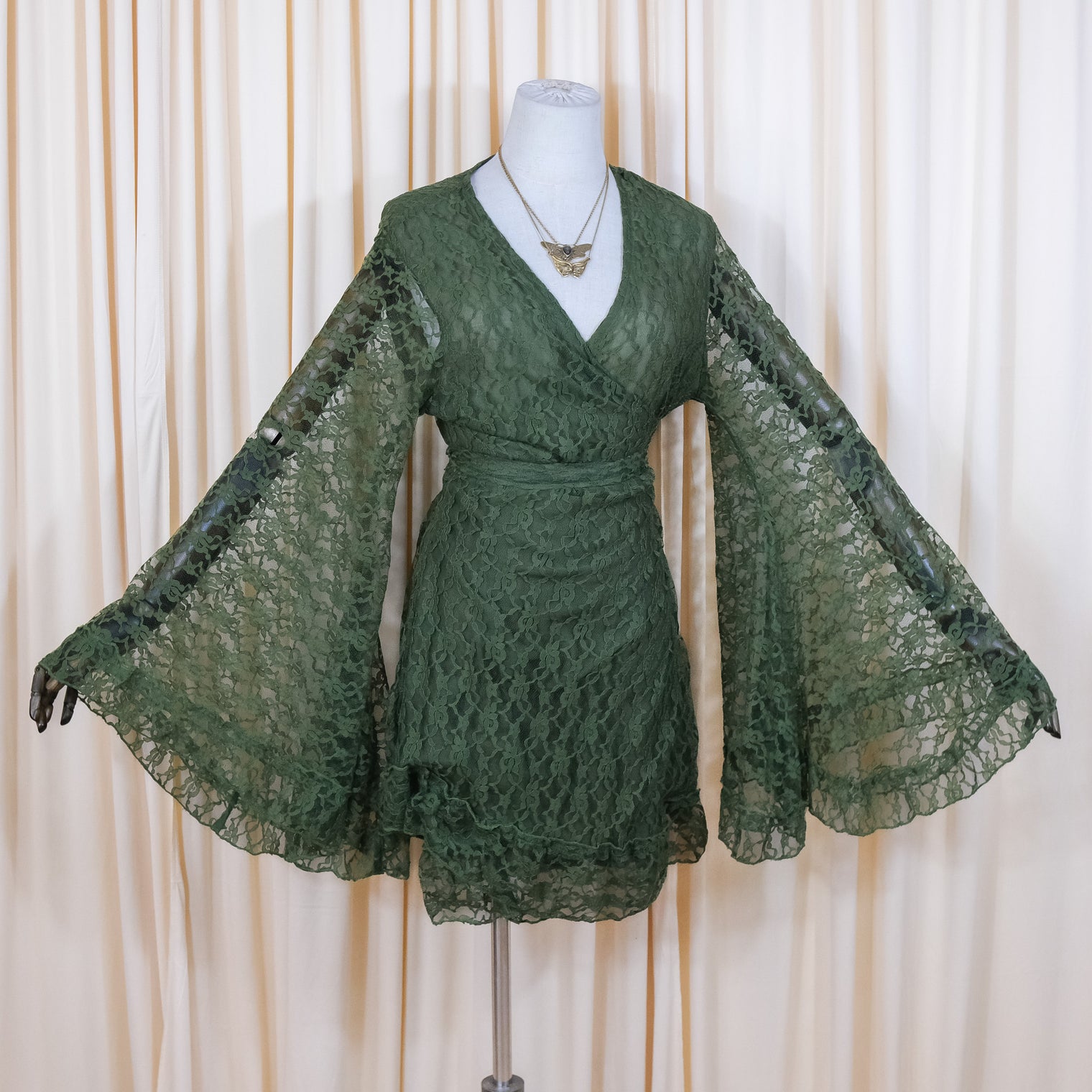 Twilight Faerie Lace  Wrap Dress