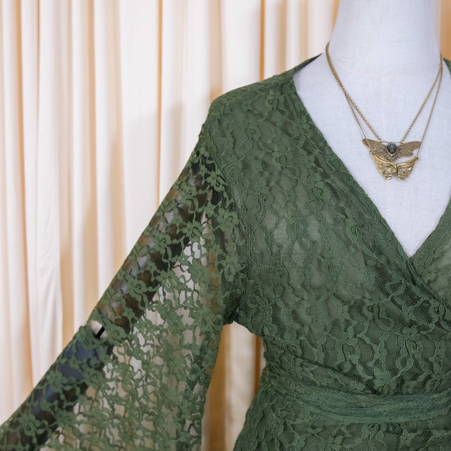 Twilight Faerie Lace  Wrap Dress