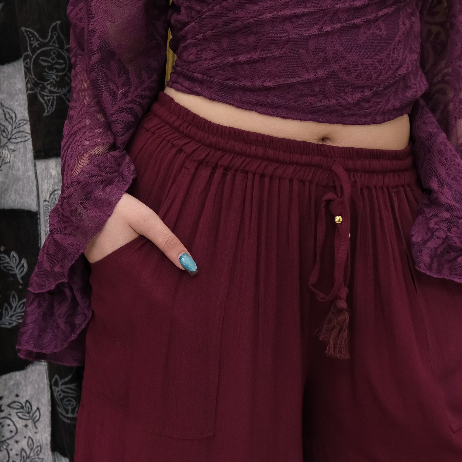 Willow Tiered Boho  Palazzo Pants