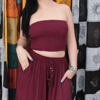 Festival Ready Smocked Tube Top