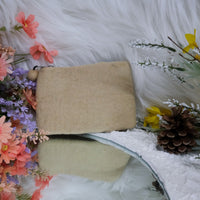 Handmade Tree Embroidered Felted Clutch