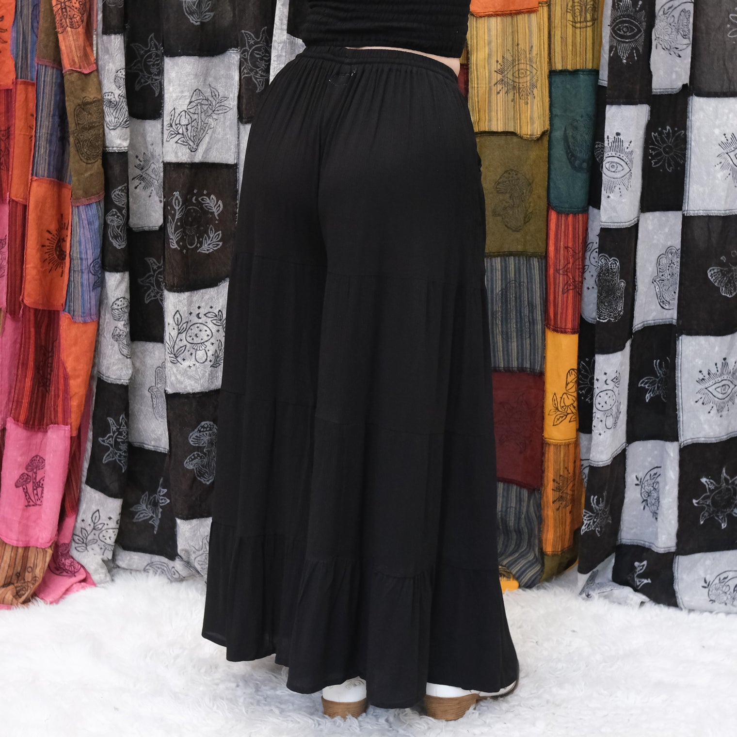 Willow Tiered Boho  Palazzo Pants