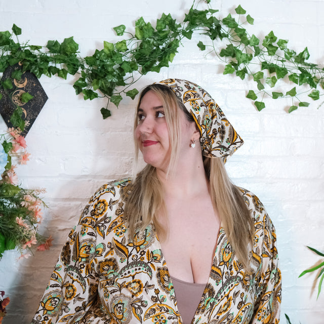 Boho Floral Square Headwraps