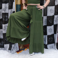 Willow Tiered Boho  Palazzo Pants