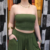 Festival Ready Smocked Tube Top