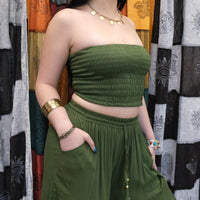 Festival Ready Smocked Tube Top