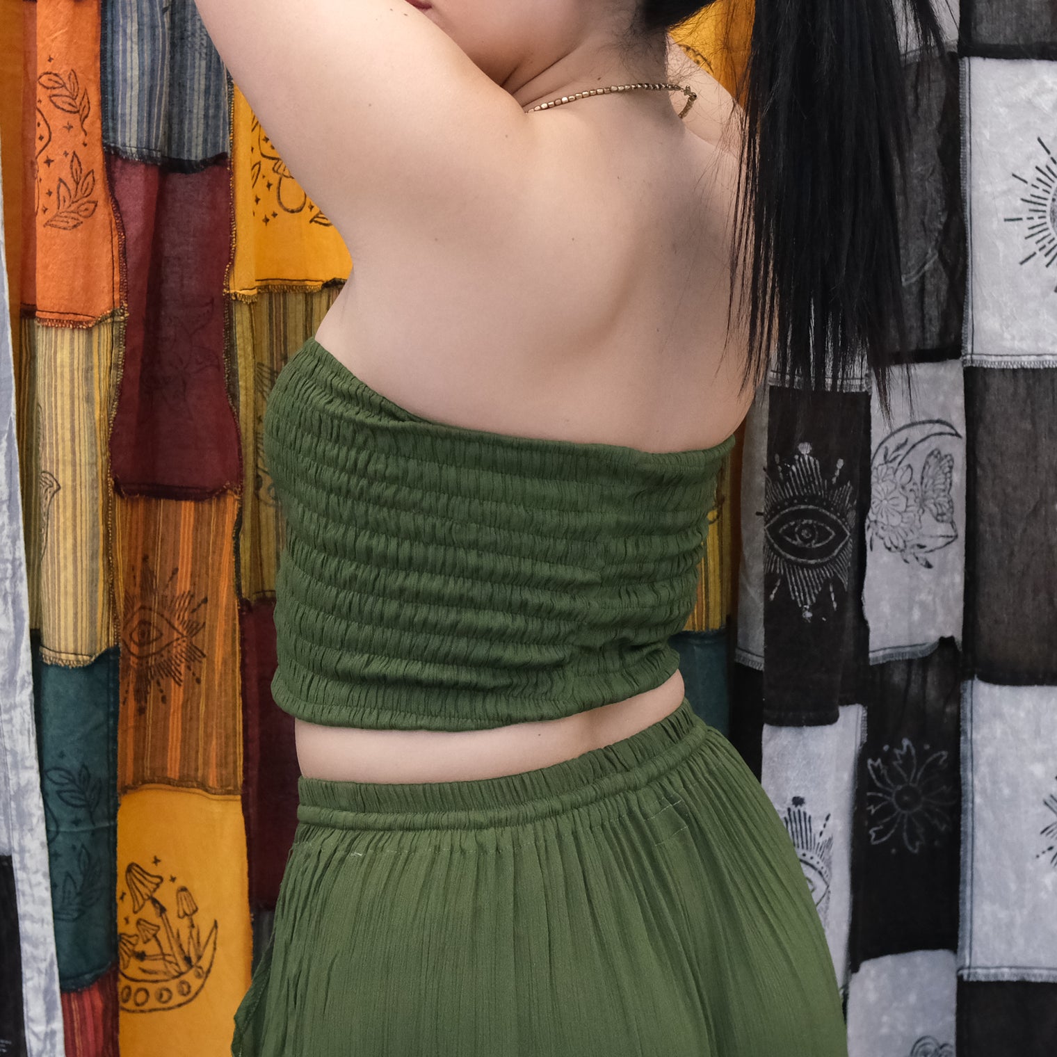 Festival Ready Smocked Tube Top