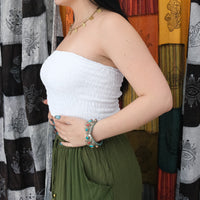 Festival Ready Smocked Tube Top