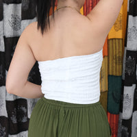 Festival Ready Smocked Tube Top