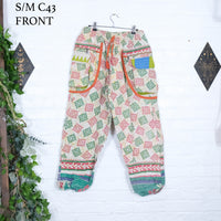 Kantha Cotton Baggy Unisex Pants
