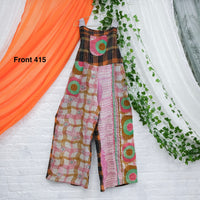 Kantha Wide Leg Boho Jumpsuit