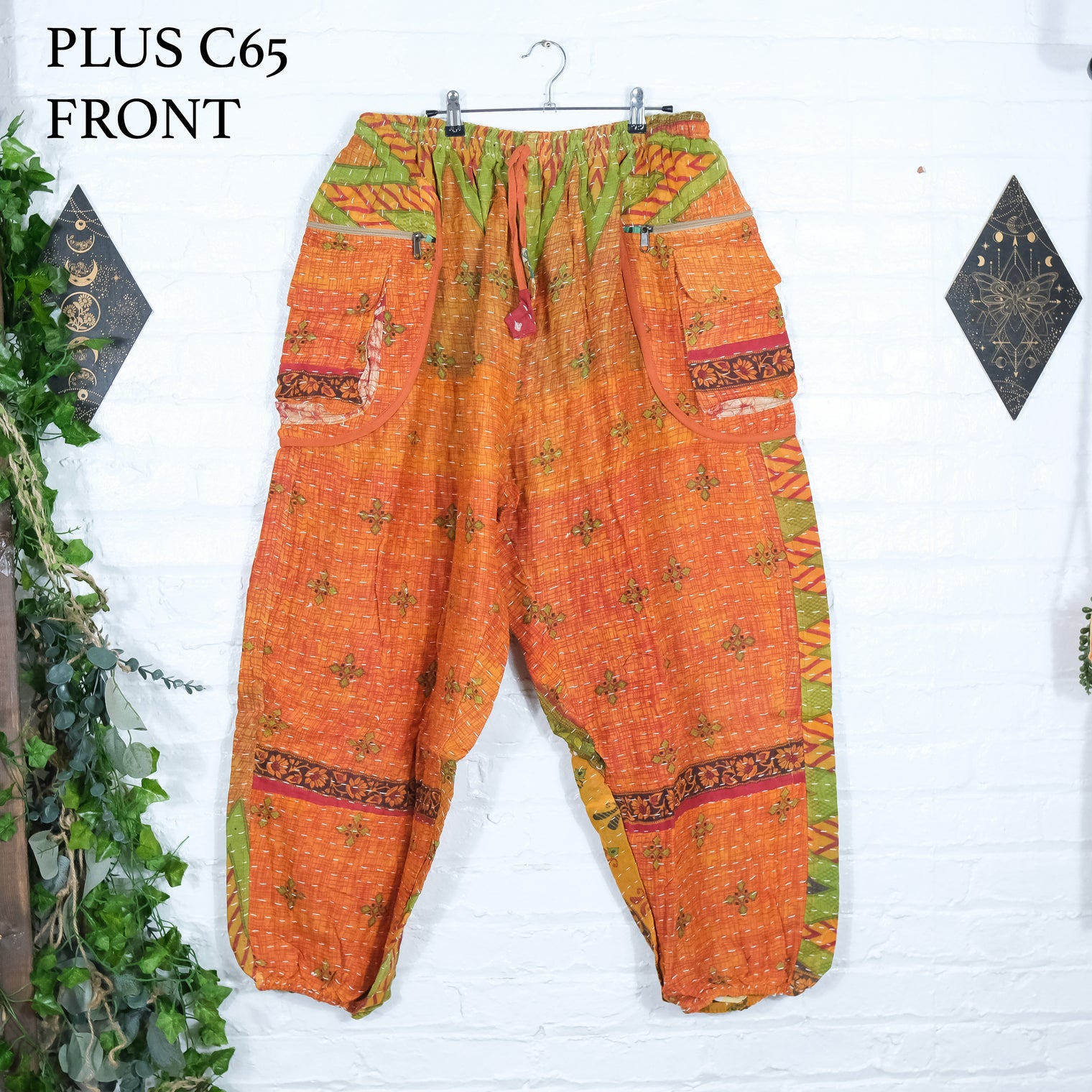 Kantha Cotton Baggy Pants