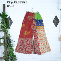 Kantha Wide Leg  Pants