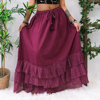 Prairie Goddess Lace Maxi