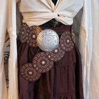 Boho Big Disc Belts