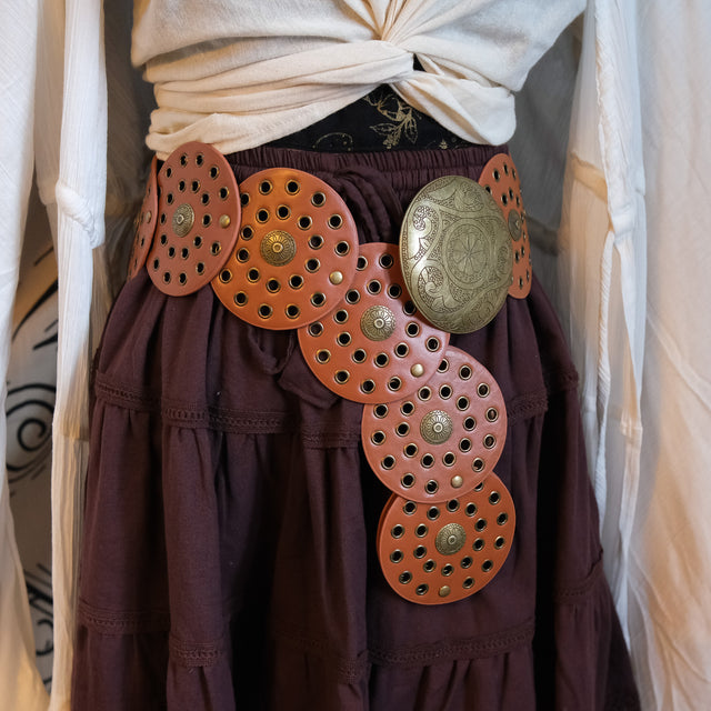 Boho Big Disc Belts