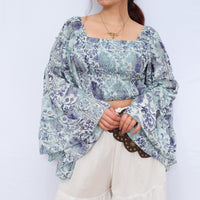 Fairy Goddess Ruffle Sleeve Top