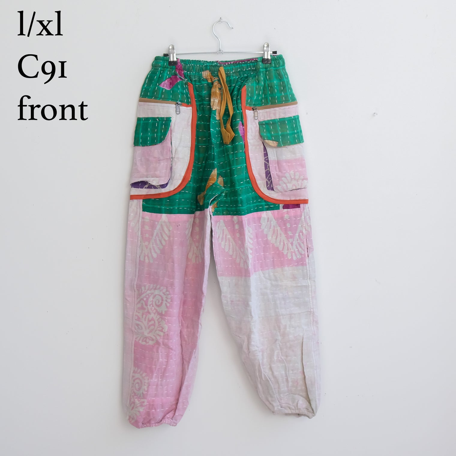 Kantha Cotton Baggy Pants