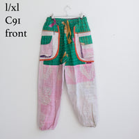 Kantha Cotton Baggy Pants