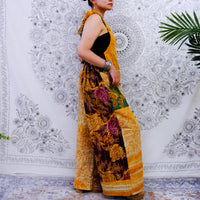 Kantha Wide Leg Boho Jumpsuit