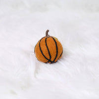 Handmade Felt Basketball Keychain