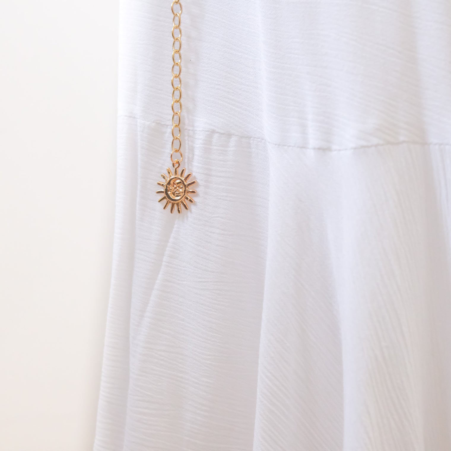 Plus Size Celestial Sun Chain Belt