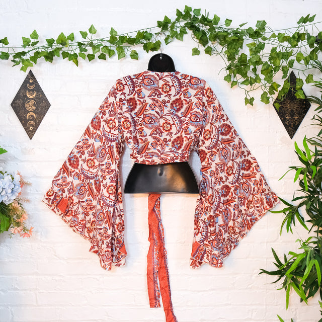 Boho Multi Style Wrap Top