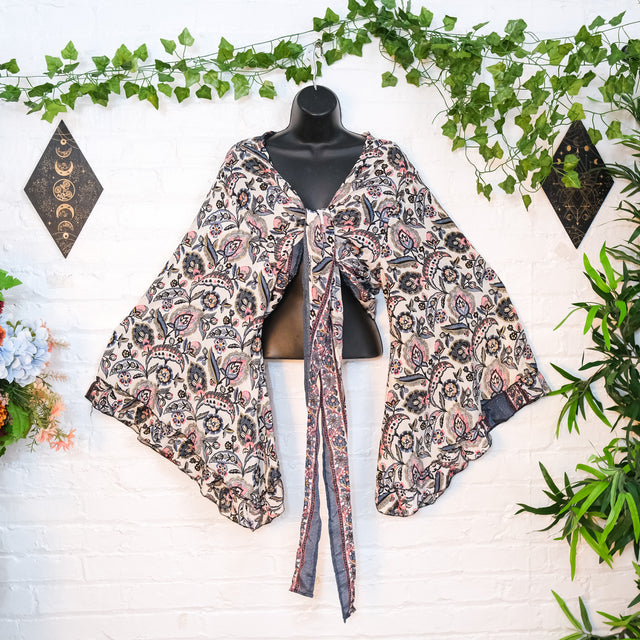 Boho Multi Style Wrap Top