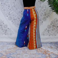 Kantha Stitched Bliss Wide Leg Pants