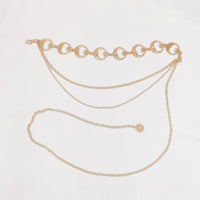 Plus Size Moon Goddess Chain Belt