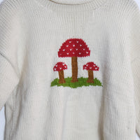 Mushroom Magic Knitted Sweater