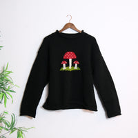 Mushroom Magic Knitted Sweater