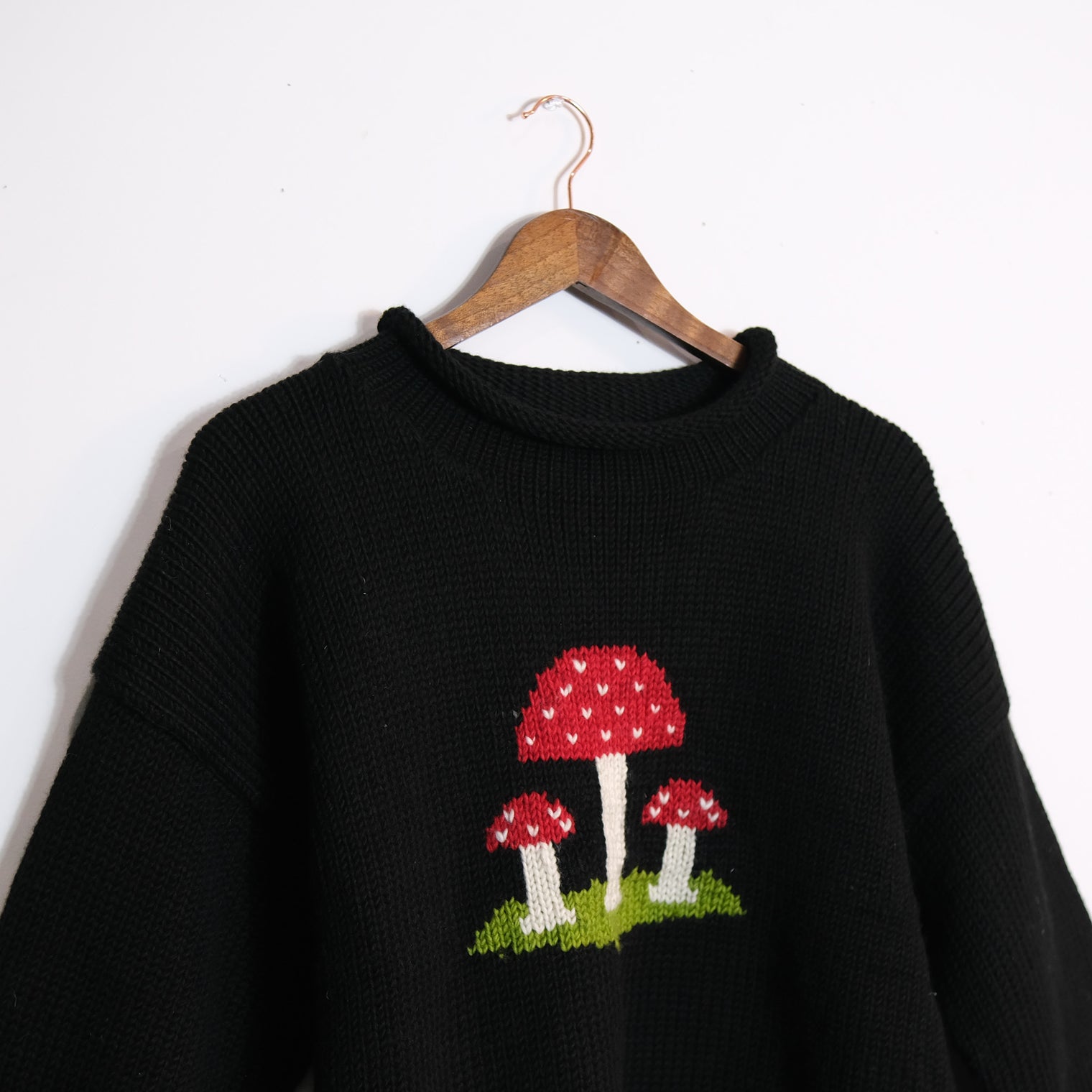 Mushroom Magic Knitted Sweater