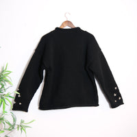 Moonlit Harmony Knit Pullover