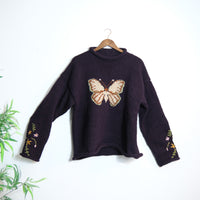 Butterfly Bliss Knit Sweater