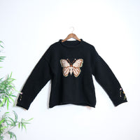 Butterfly Bliss Knit Sweater
