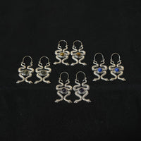 Dangle Goth Snake Earring